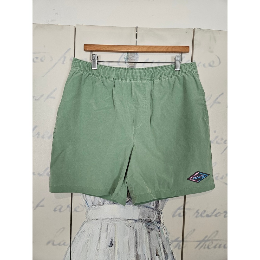 Chubbies Everywear Shorts Mens XL Sage Green 5.5 Inseam Elastic Waist Mesh Lined